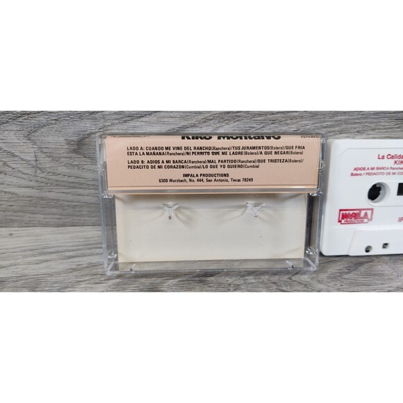 Vintage Kiko Montalva, Cassette Tape-La Calidad Musical Nortena - Picture 4 of 5